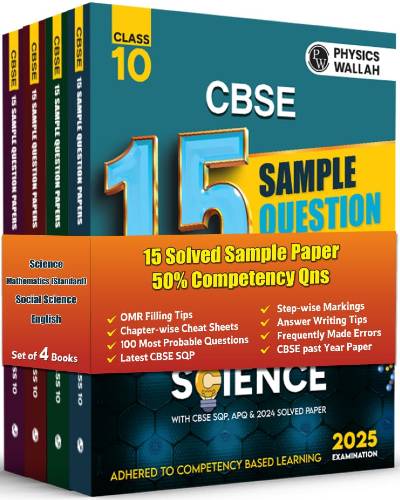 PW Sample Paper Class 10 2025 for Science & Maths